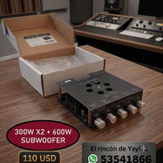 🔥EL MÁS POTENTE DE LOS CLASE D (300 X 2 + 600W SUBWOOFER)🔥 - Img 56261814