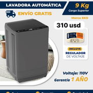 Lavadora automática 9kg serv d mensajería gratis - Img 56440152