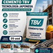 Bolsa de cemento de 50Kg TBV P400 - Img 57812957