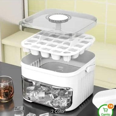 Hielo , duro frío, o sabrosos cuadrados con frutas,  Disfruta esta en familia  Sabrosos cócteles con hielo - 2/2