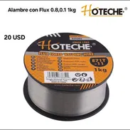 Alambre de soldar con Flux 0.8 y 1mm - Img 58048186