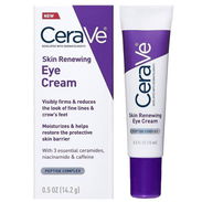 Cerave crema para ojos antienvejecimiento para arrugas con cafeína y ácido hialurónico 24 usd - Img 55277668