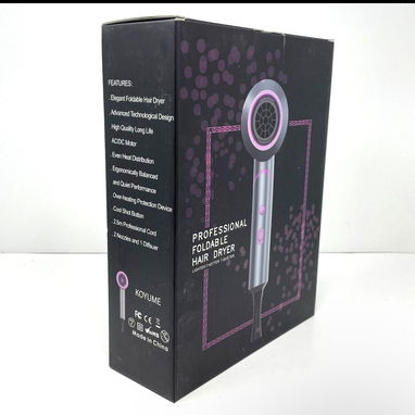 Secador de pelo profesional Flintronic Ion 2000 W mango plegable 3 modos ajustables con protección contra sobrecalentami - 3/4