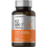 K2 MK-7 . 100 mg. + D3 5000 UI - Img 56497551