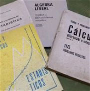 Libros de cálculo, estadística y álgebra - Img 45962362