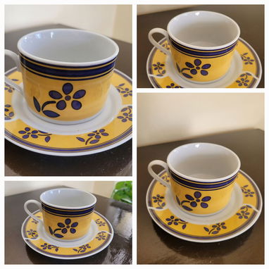 Juego de Tazas de Té o Café con Leche - Img 111439976