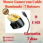 [9] Mouse Gamer Retroiluminado + 7 Botones - Img 57131162
