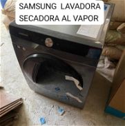 LAVADORA  SECADORA AL VAPOR SAMSUNG DE 11 KG,NUEVA EN KJA - Img 45872340