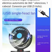 Ventilador 360° para auto por conexión USB - Img 50540742