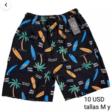 🏝️ Shorts de playa para hombre _ tallas desde la S hasta L(según el modelo) - Img 122967228
