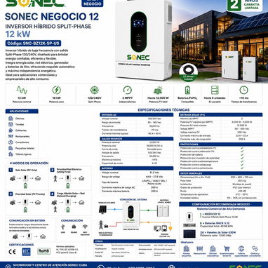 Venta de Inversores, Baterías y Paneles SONEC - Img 123436236