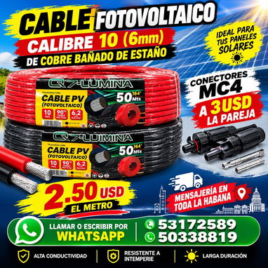 CABLES SOLARES PARA ECOFLOW Y OTRAS ESTACIONES DE ENERGÍA - 4/7