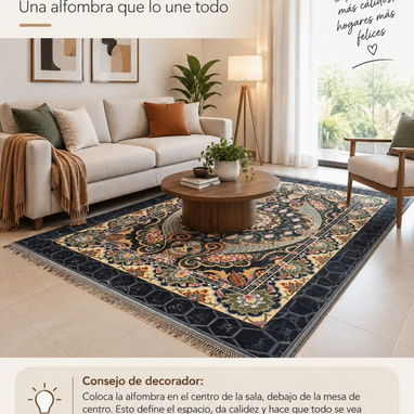 Alfombra Decorativa 160 × 230 cm - 4/5