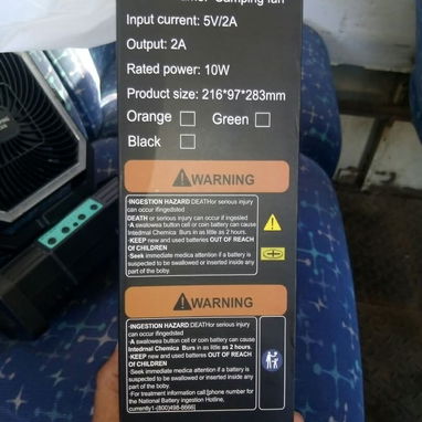 Ventilador recargable Camping Fan - 5/5