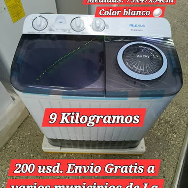 Lavadoras automáticas y semiautomáticas - Img 122749745