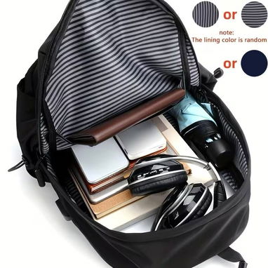 ☎️53544655 🛵 Entrega Disponible ⭐Mochila para Hombre – Moderna y Multifuncional (Gris ) ⭐ - 7/7