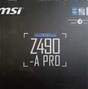 KIT 11th Generación Board MSI Z490-A PRO/Intel Core I7 11700k/ 32GB - Img 45951270