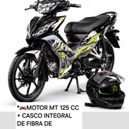 *🏍MOTOR MT 125 CC + CASCO INTEGRAL DE FIBRA DE CARBONO* *Precio: 1400 USD* Garantía: 3 MESES DE GARANTÍA O 3000KM RECOR - Img 55728045