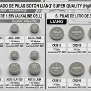 Baterias o pilas para reloj, alarmas, juguetes, termómetros, Pesas o básculas, computadoras, Lámparas, ventilador y mas - Img 55313479