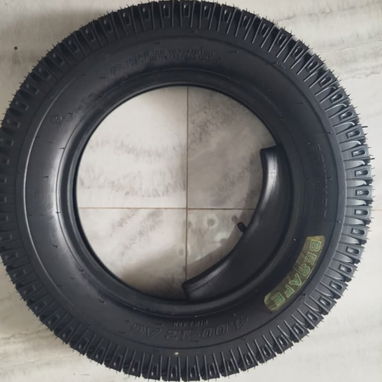 Vendo goma para Triciclo 4.00/12 cuadrada de 8 capas, incluye la cámara,38 usd - Img 122693589