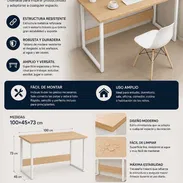 Mesa . Escritorio gamer . Muebles. Sillas . PC - Img 56962708