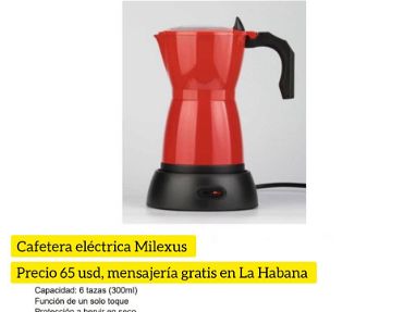 Cafetera eléctrica Milexus - Img main-image-45733611
