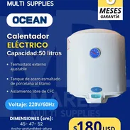 Calentador eléctrico 50litros OCEAN - Img 53675314
