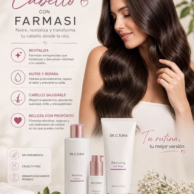 Anti caída LINEA REVIVING✨ Shampoo, Mascarilla capilar y aceite ✨ - 2/2