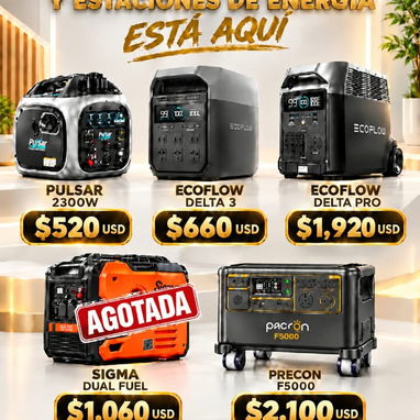 De todo en Ecoflow y Plantas eléctricas - 2/2
