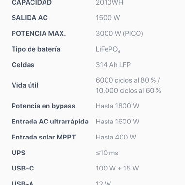 Estación respaldo energía - 5/5