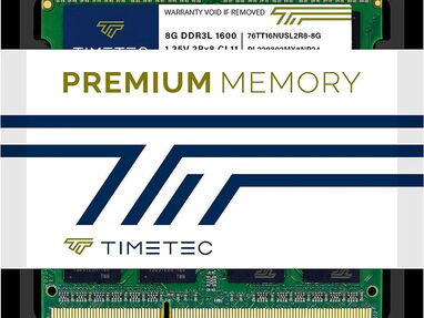 Memoria RAM DDR3 8GB TIMETEC LAPTOP - Img main-image