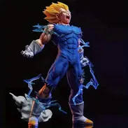 figura de acción de Dragon Ball Majin Vegeta,  material de PVC de alta calidad 27cm - Img 55667154