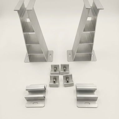 📢 ¡EN VENTA! Base de Aluminio tipo Torre para Panel Solar 65 USD - 2/2