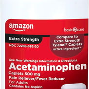 Analgésico extrafuerte; cápsulas de acetaminofén de 500 mg; 200 unidades - Img 54747902