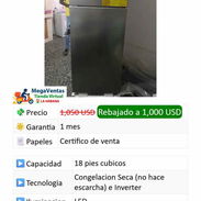 Refrigerador 18 pie Samsung inverter - Img 55903484