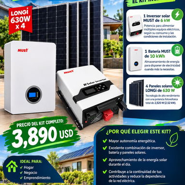 Kit Solares Must - 2/4