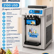 máquinas de helado suave(frozen) y dispensador de jugos - Img 56490449