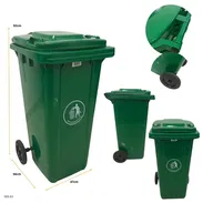 Cestos de Basura Grandes . Capacidad 120 Litros - Img 55122759
