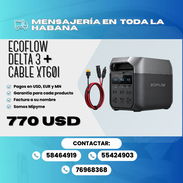 🔋 EcoFlow DELTA 3 + Cable EcoFlow XT60i | 1024Wh ⚡ *Potencia y energía de respaldo en un solo equipo.* - Img 57681910