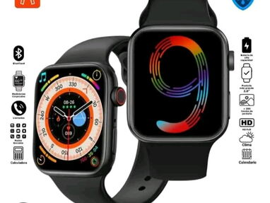 Relojes ⌚✨ inteligentes (Smart Watch) ⌚✨ ✅️Modelo T900 Pro Max L serie 9  última generació colores 🌈 negros ⚫⚫ calidad - Img 67568529