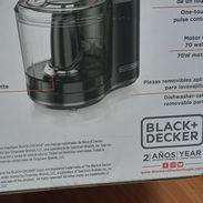 🥙 BLACK-DECKER 🥙 PICADOR DE ALIMENTOS 70W BLACK & DECKER. SERVICIO DE ENTREGA CON FACTURA Y GARANTÍA. TLF 54833699 - Img 53012377