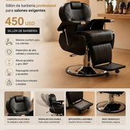 ‼️Sillón de barbería (ElectroHogar)‼️ - Img 55352524
