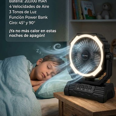 Ventilador recargable - Img 120542990