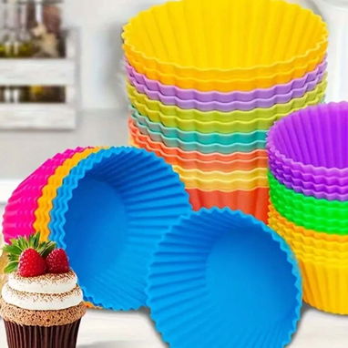 Moldes de silicona para cupcakes 10 por SOLO 1800 CUP. - 4/6
