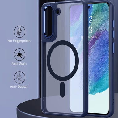 ☎️53544655 🛵 Entrega Disponible ⭐Funda Magnética para Samsung Galaxy S21 FE 5G – Blue ⭐ - Img 123716294