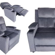 Sofá reclinable mensajería gratis - Img 53996518