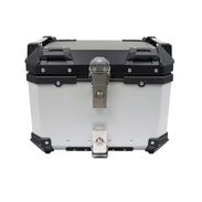 Baúl Trasero Para Motocicleta 45L De Aluminio Impermeable Para Equipaje Silver / Black 135$ - Img 56249358