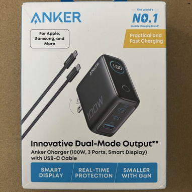CARGADOR 100W ANKER ORIGINAL | NUEVO Y SELLADO | PANTALLA INTELIGENTE | Centro Habana 85 - 8/9