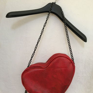 Mochila pequeña y cartera corazón. - 2/2