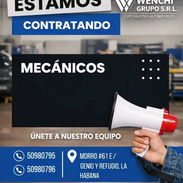 🔧 ¡Estamos contratando! En Wenchi Grupo S.R.L. buscamos mecánicos apasionados por el mundo automotriz y con deseos de c - Img 57038657
